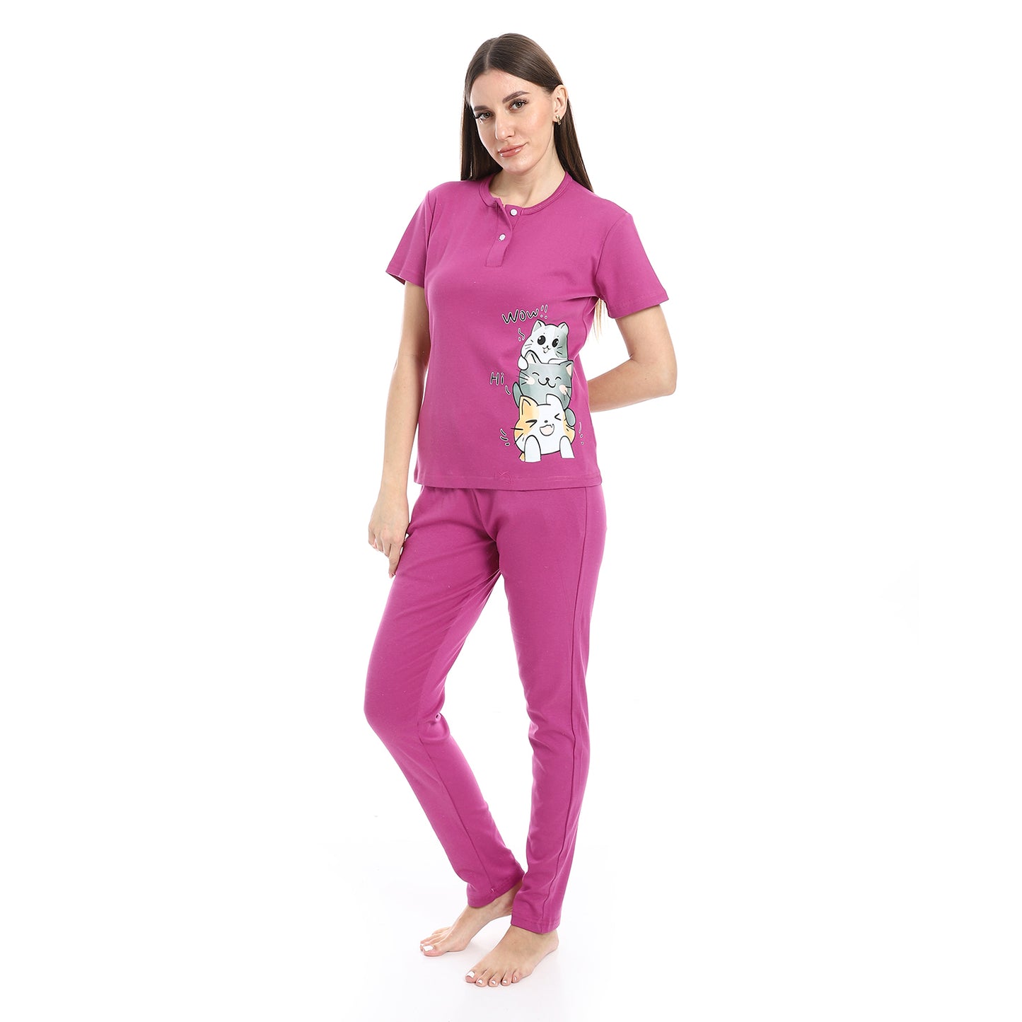 Side Printed Pajama