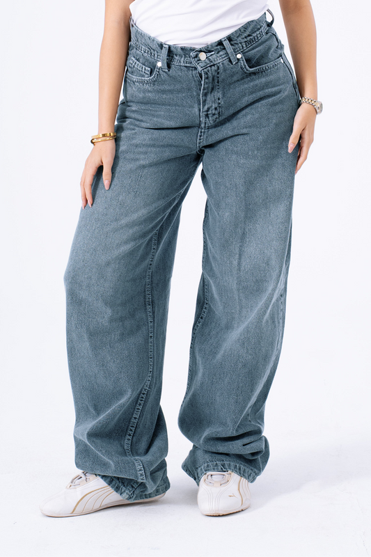 STONEWASH BLUE Baggy Jeans