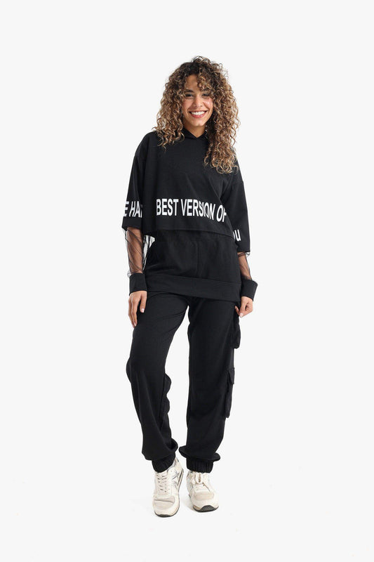 Lounge T-Shirt with Tulle - Carina - ??’????????ñ??�ÿ??ƒ?ÿ????