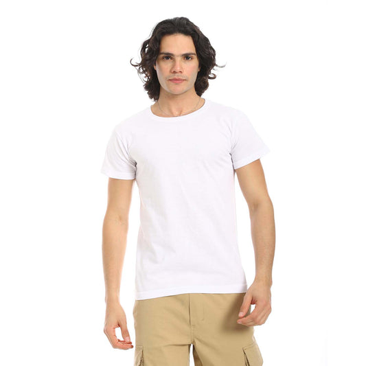 Plain Basic Round Neck T-Shirt