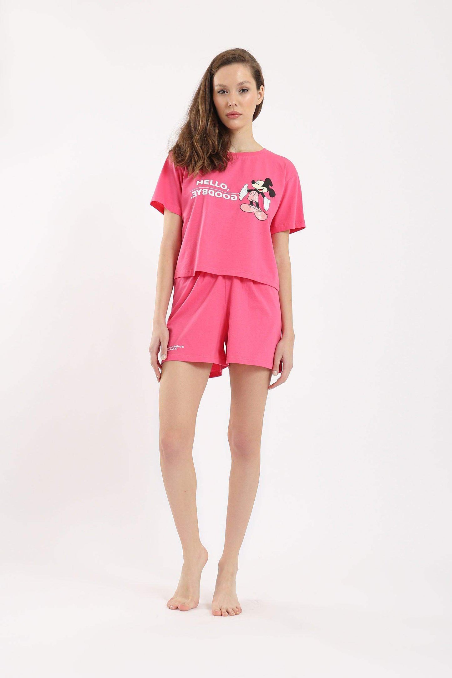 Mickey Mouse Printed Pyjama Set
