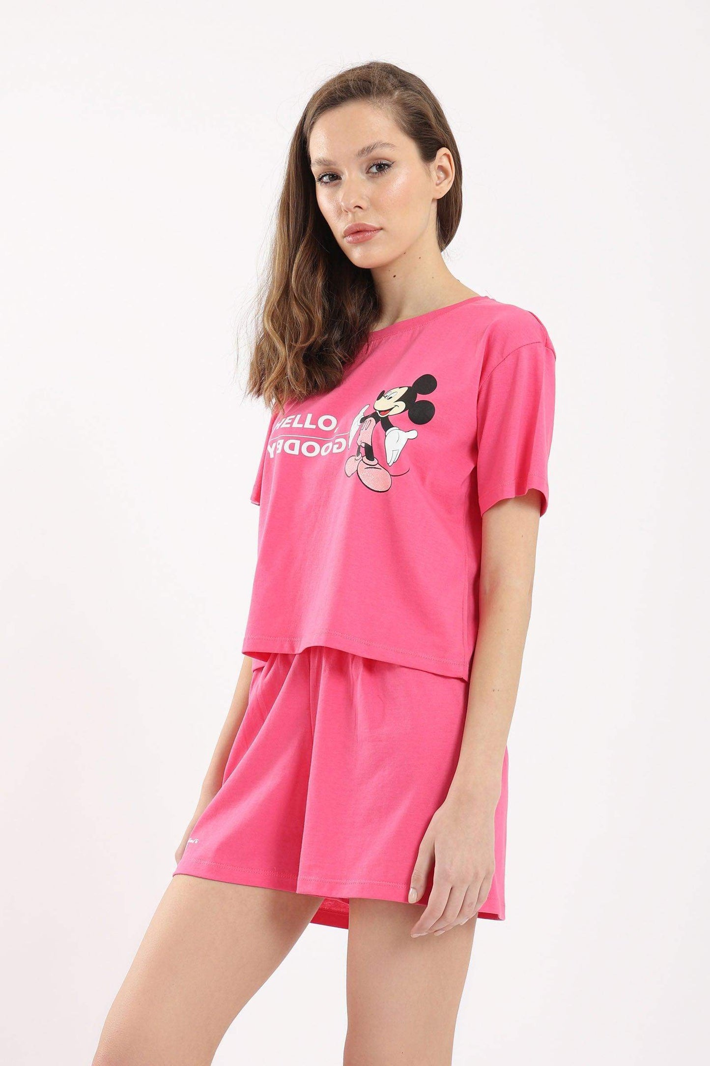 Mickey Mouse Printed Pyjama Set