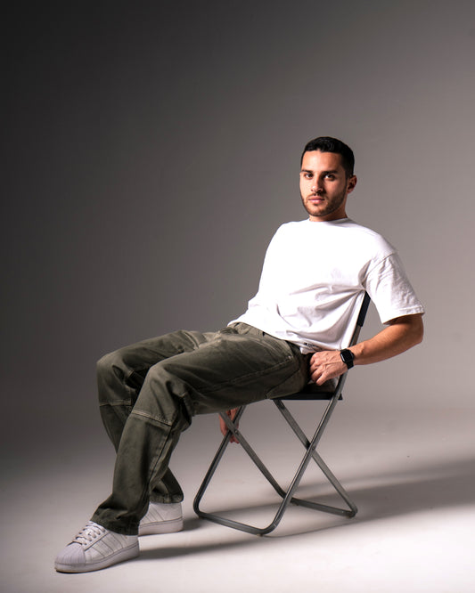 Olive Loose Fit Pant