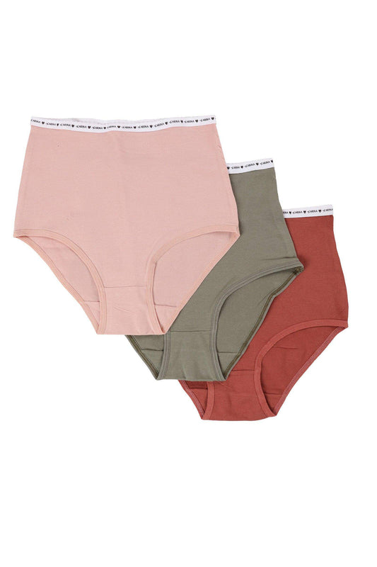 Pack of 3 Colored Full Brief - Carina - ??’????????ñ??�ÿ??ƒ?ÿ????