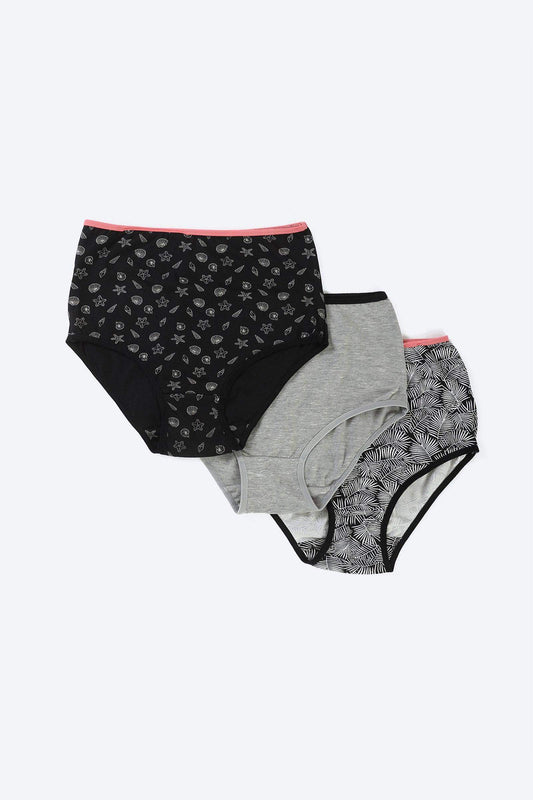 Pack of 3 Colored Full Brief - Carina - ??’????????ñ??�ÿ??ƒ?ÿ????
