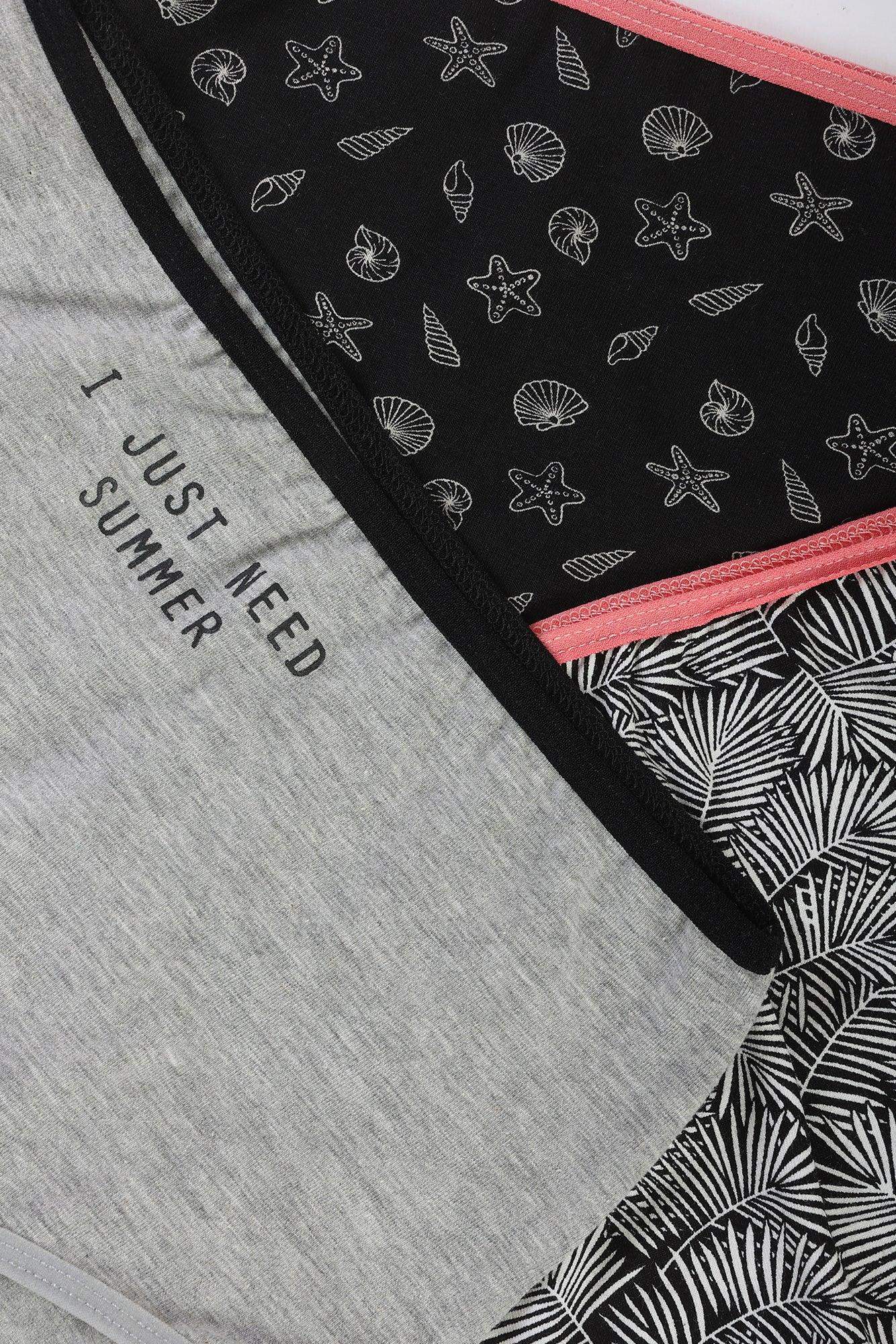 Pack of 3 Colored Full Brief - Carina - ??’????????ñ??�ÿ??ƒ?ÿ????