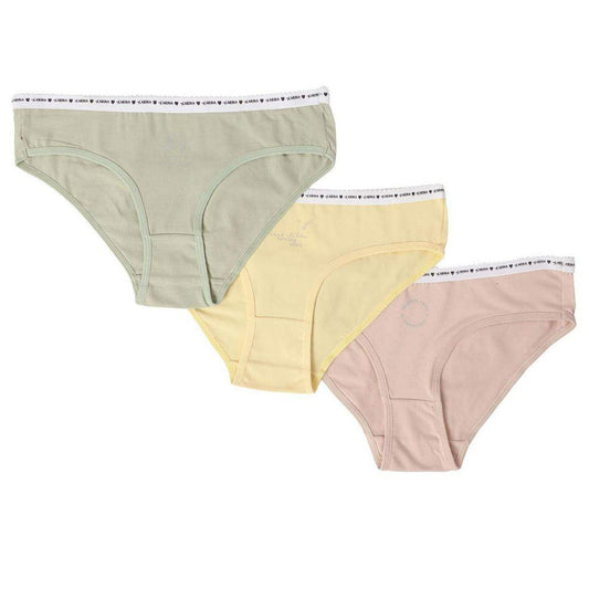 Pack of 3 Cotton Bikini Panties - Carina - ??’????????ñ??�ÿ??ƒ?ÿ????