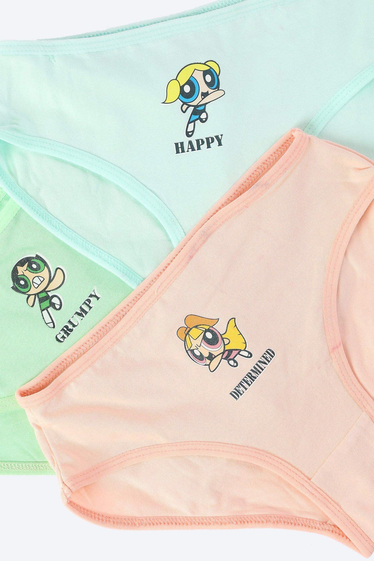 مجموعة من 3 سراويل داخلية للبنات