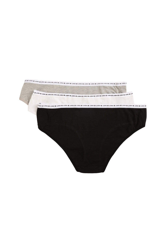 Pack of 3 Plain Bikini Panties - Carina - ??’????????ñ??�ÿ??ƒ?ÿ????