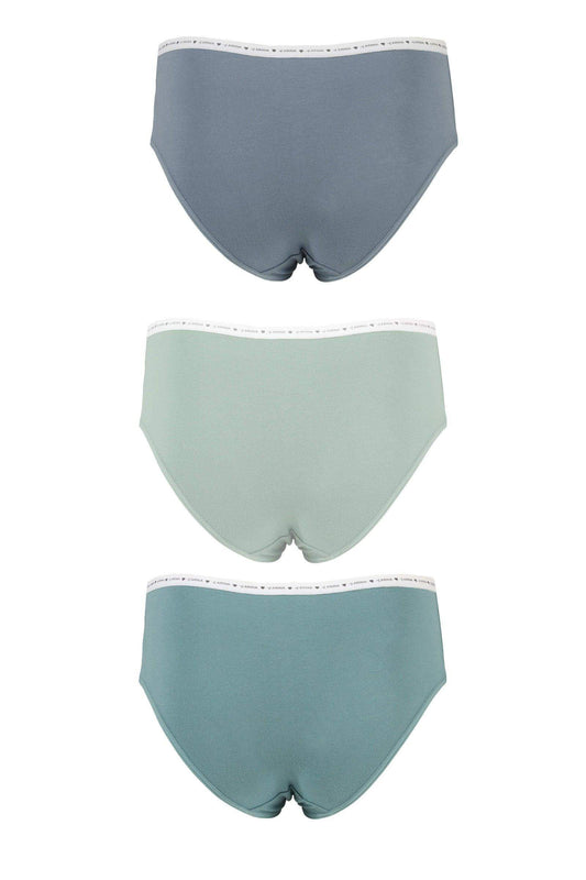 Pack of 3 Plain Brief Panties - Carina - ??’????????ñ??�ÿ??ƒ?ÿ????