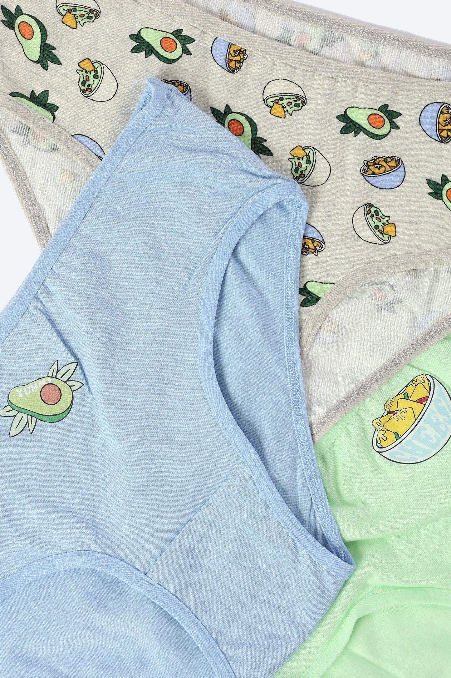 Pack of 3 Printed Brief Panties