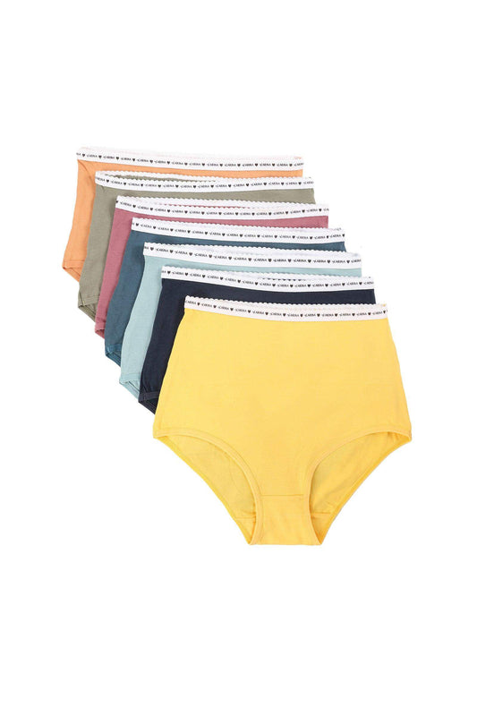 Pack of 7 Colored Full Brief - Carina - ??’????????ñ??�ÿ??ƒ?ÿ????