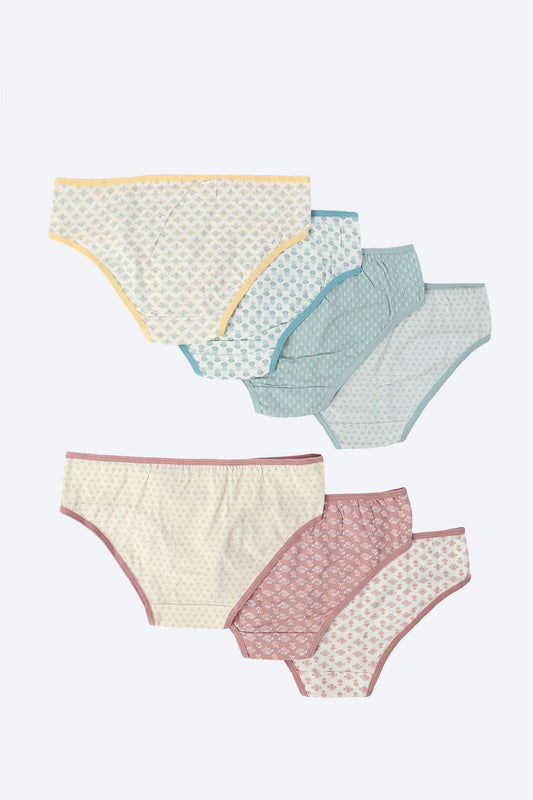 Pack of 7 Cotton Bikini Panties - Carina - ??’????????ñ??�ÿ??ƒ?ÿ????