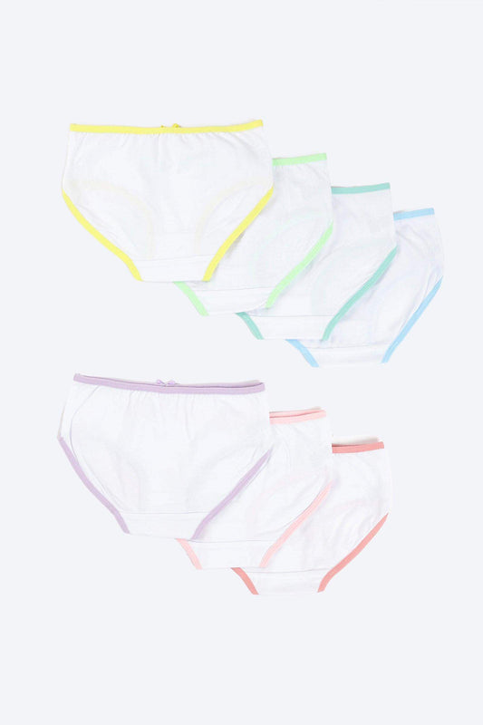 Pack of 7 Girly Brief Panties - Carina - ??’????????ñ??�ÿ??ƒ?ÿ????