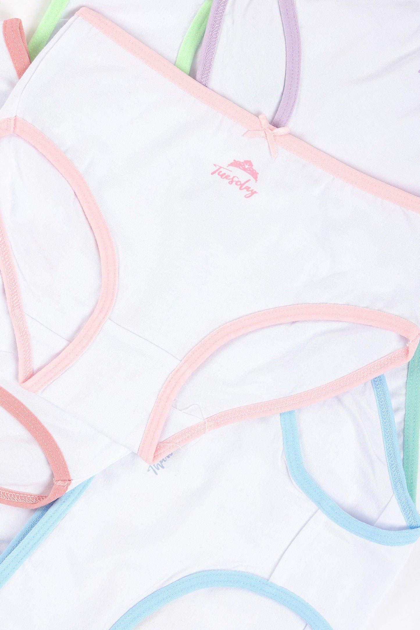 Pack of 7 Girly Brief Panties - Carina - ??’????????ñ??�ÿ??ƒ?ÿ????