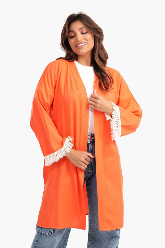 كيمونو بطبعة النخيل