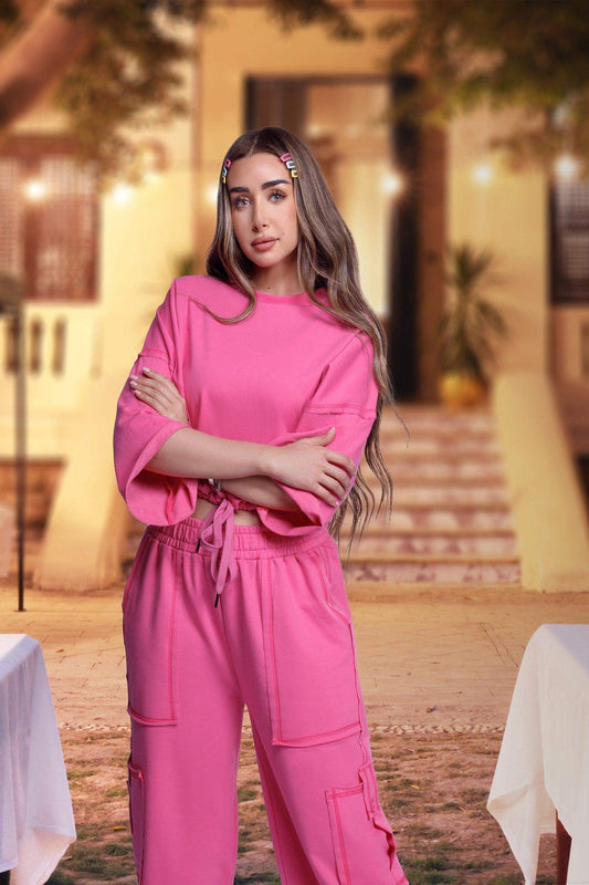 Plain Lounge Crop Top - Carina - ??’????????ñ??�ÿ??ƒ?ÿ????