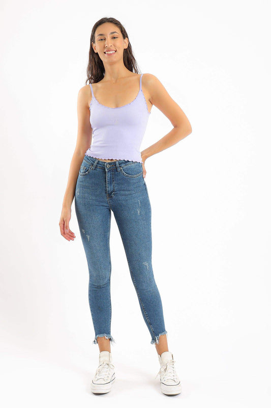 قميص كامي مضلع