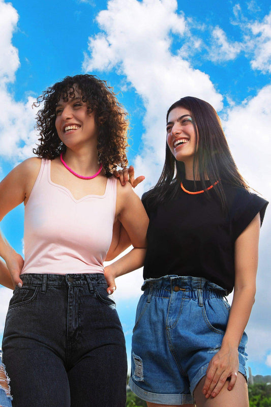 Ribbed Shoulder Detail Top - Carina - ??’????????ñ??�ÿ??ƒ?ÿ????