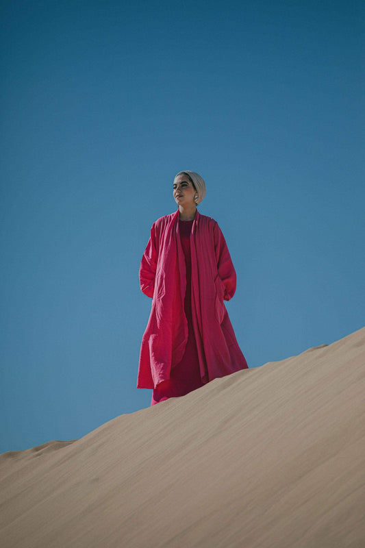 Round Side Pocket Kimono - Carina - ??’????????ñ??�ÿ??ƒ?ÿ????