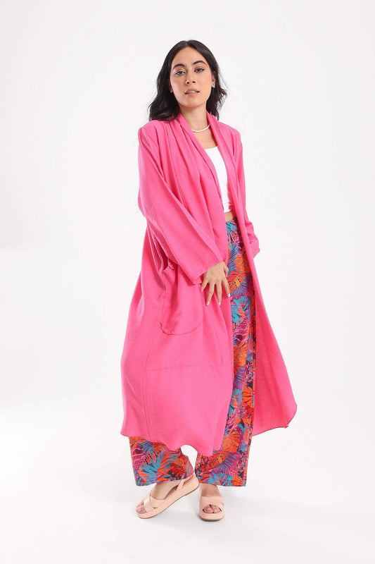 Round Side Pocket Kimono - Carina - ??’????????ñ??�ÿ??ƒ?ÿ????