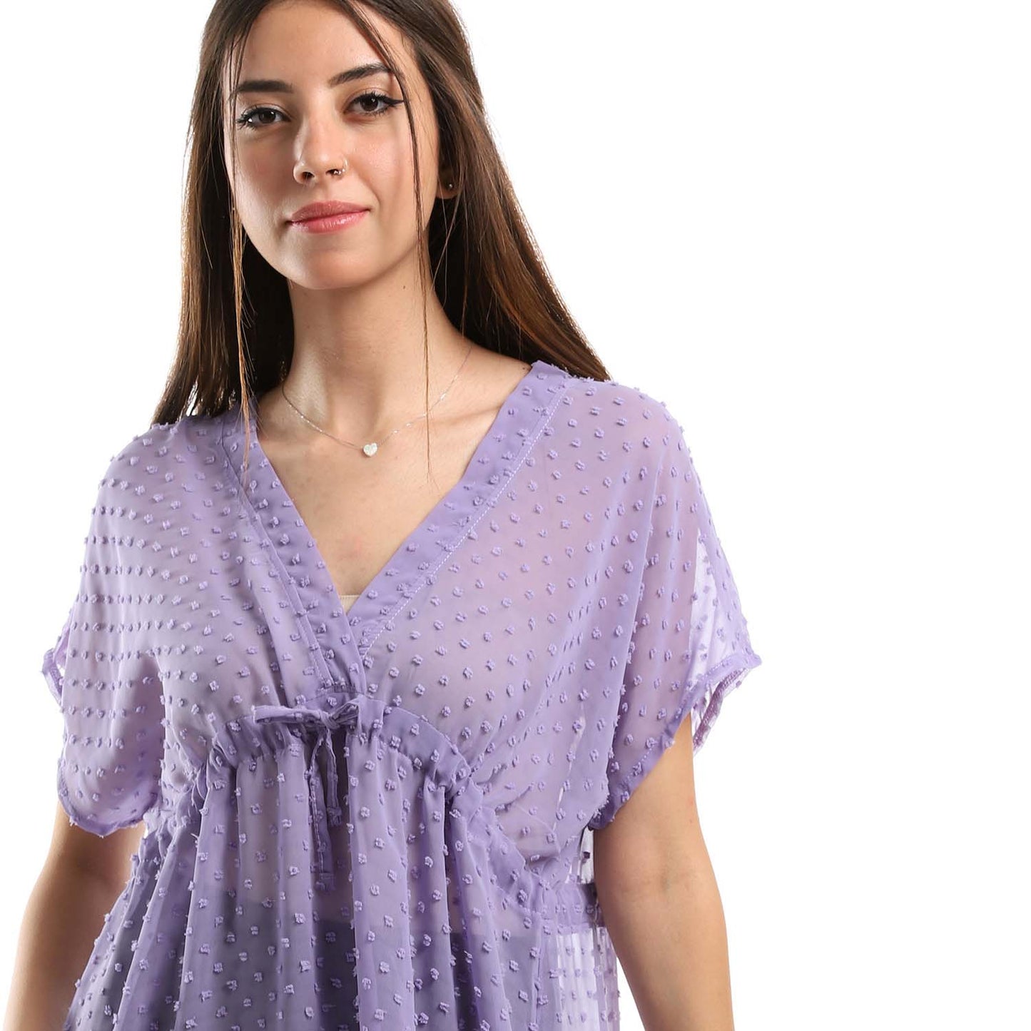 Self Stitches Short Sleeve Blouse