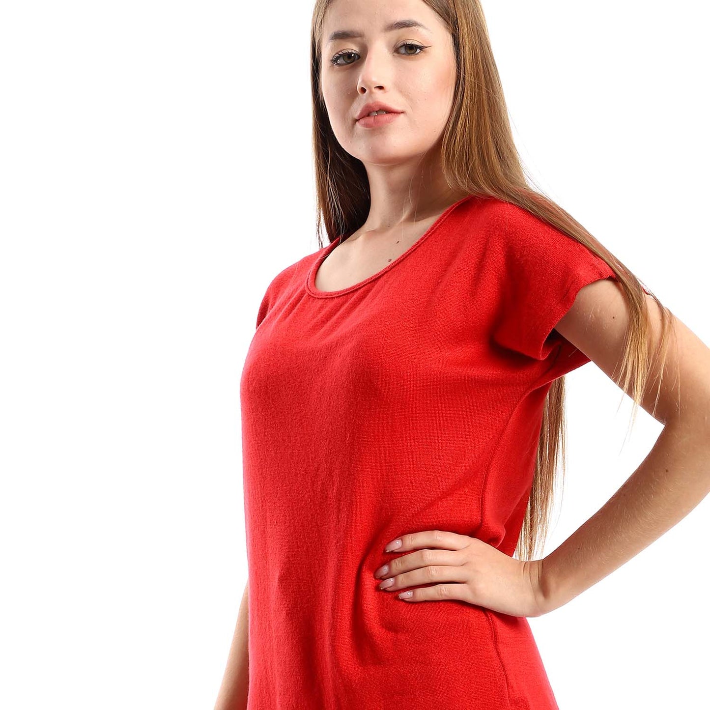 Comfy Plain Short Sleeve Summer Set