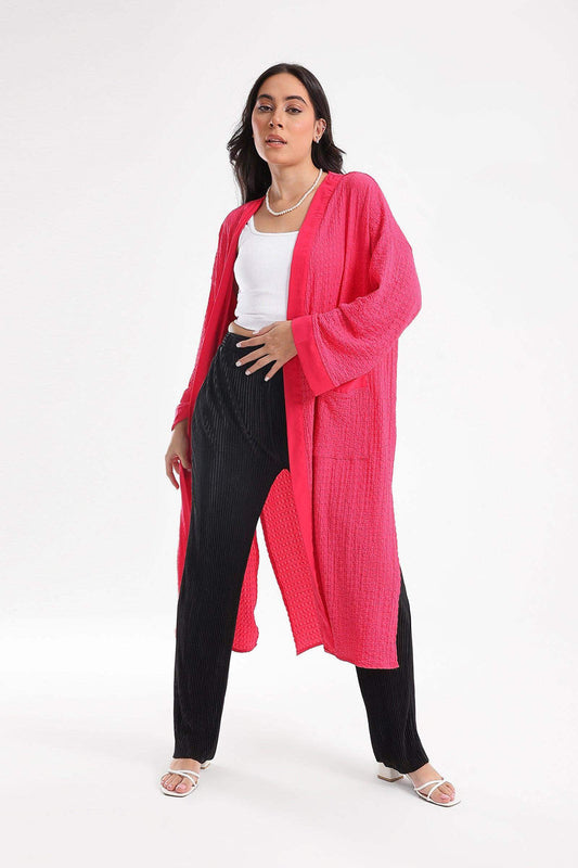 كيمونو مفتوح من الأمام بنمط شخصي