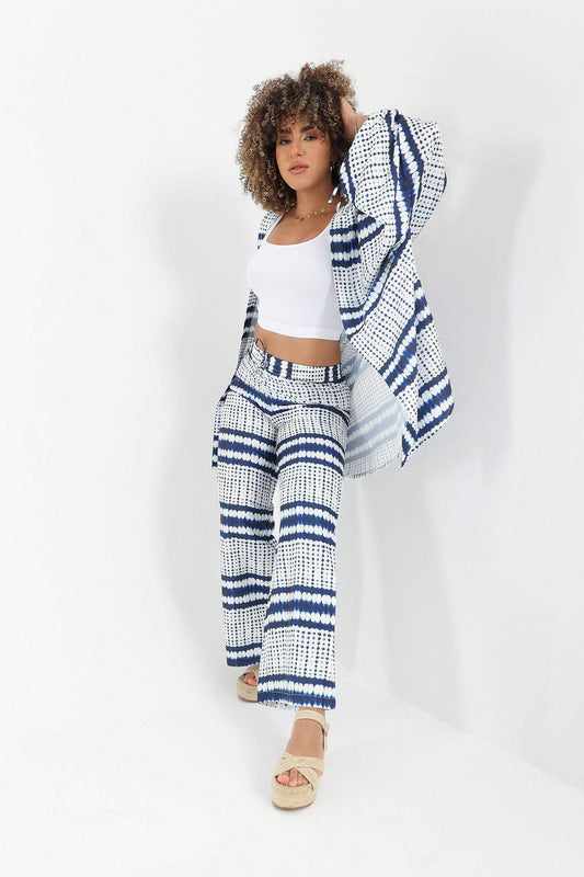 Self Tie Cuffs Kimono - Carina - ??’????????ñ??�ÿ??ƒ?ÿ????