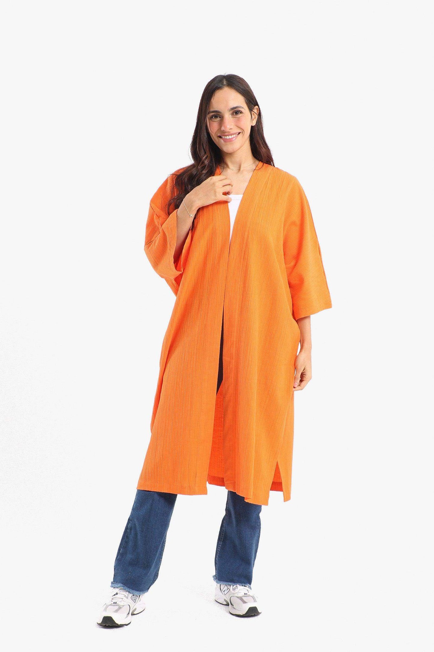 Textured Pattern Kimono