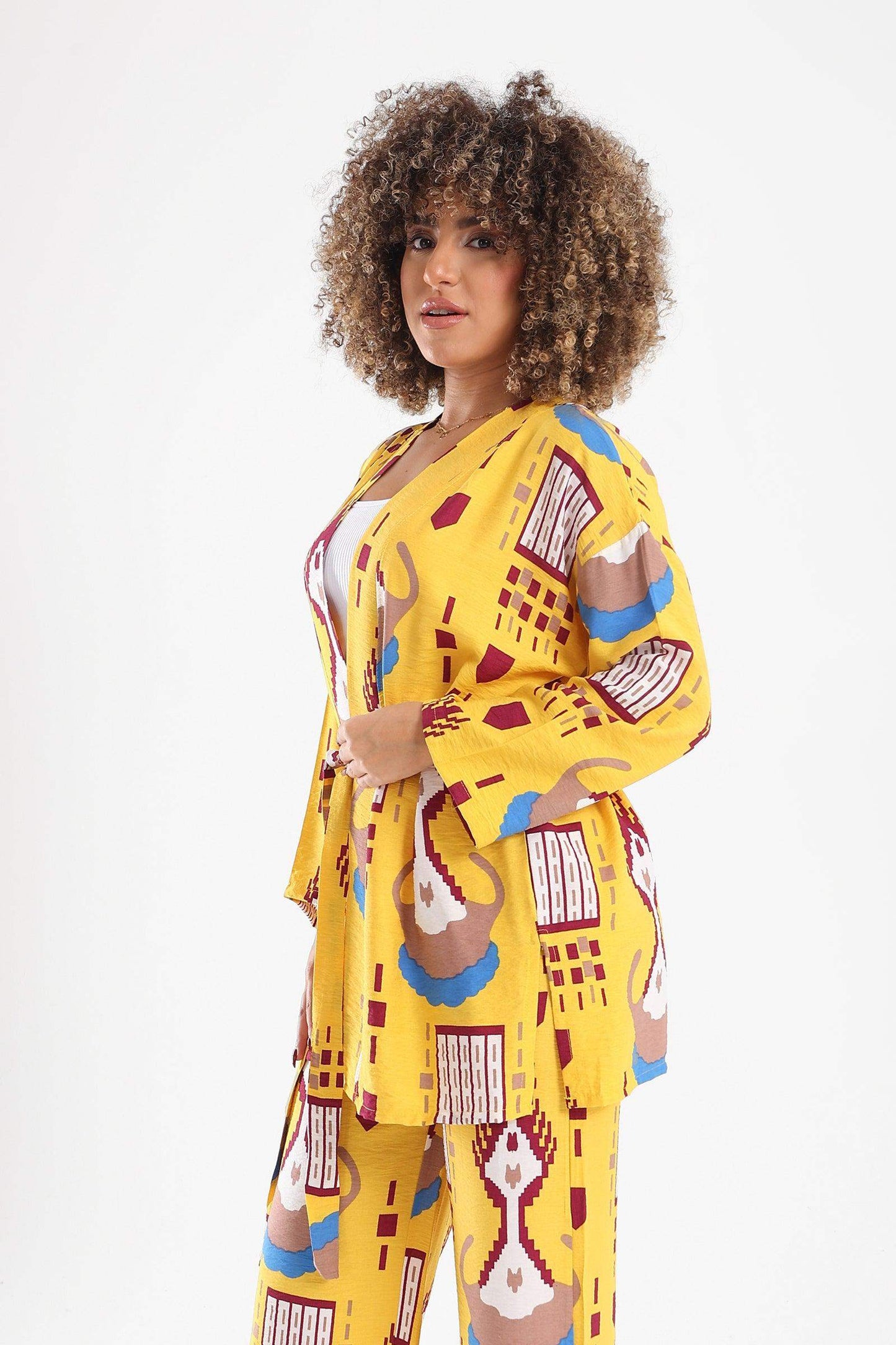 Viscose All Over Print Kimono - Carina - ??’????????ñ??�ÿ??ƒ?ÿ????