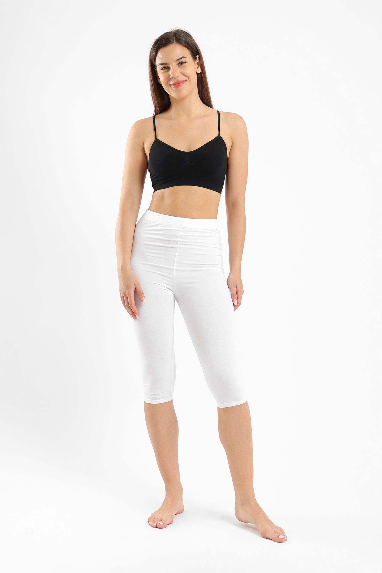 Viscose Capri Leggings - Carina - ??’????????ñ??�ÿ??ƒ?ÿ????