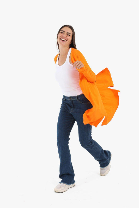 Viscose Solid Pattern Cardigan - Carina - ??’????????ñ??�ÿ??ƒ?ÿ????