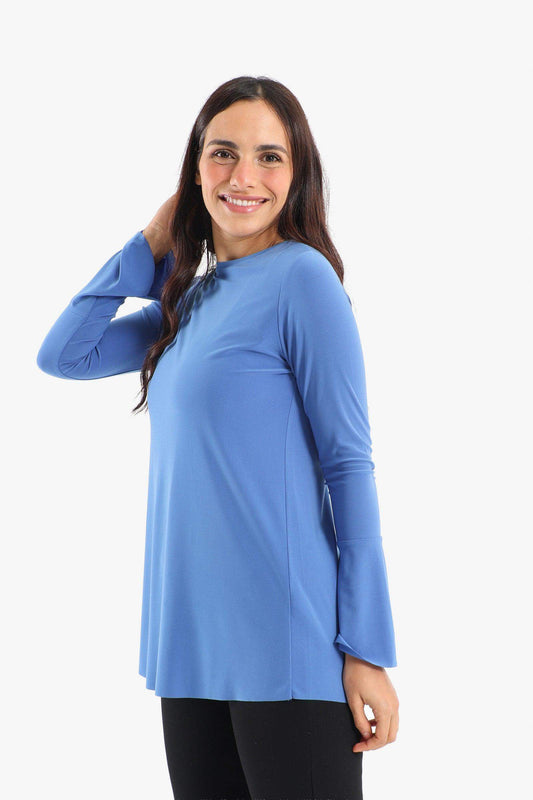 Voile Bell Sleeves Blouse - Carina - ??’????????ñ??�ÿ??ƒ?ÿ????