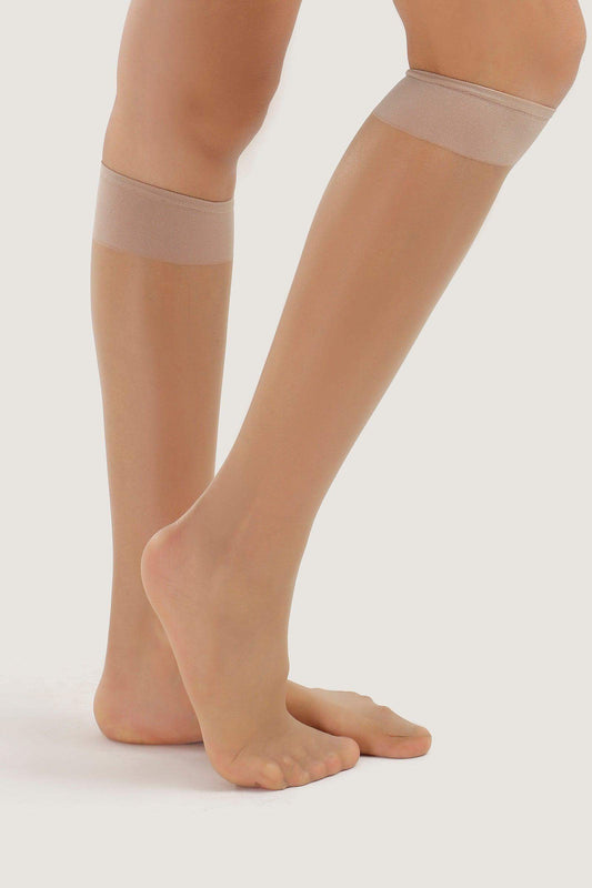 Voile Knee High Socks - Carina - ??’????????ñ??�ÿ??ƒ?ÿ????