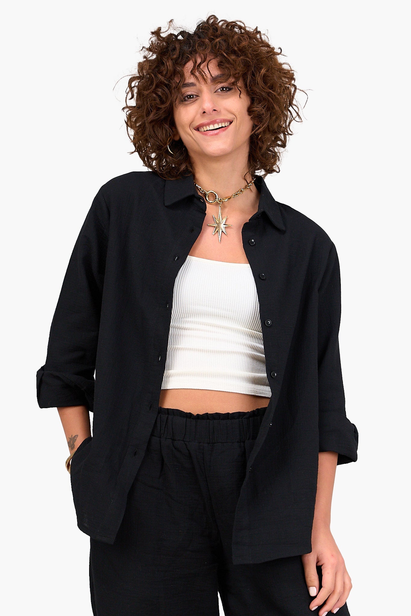 Relaxed Elegance Tencel Shirt