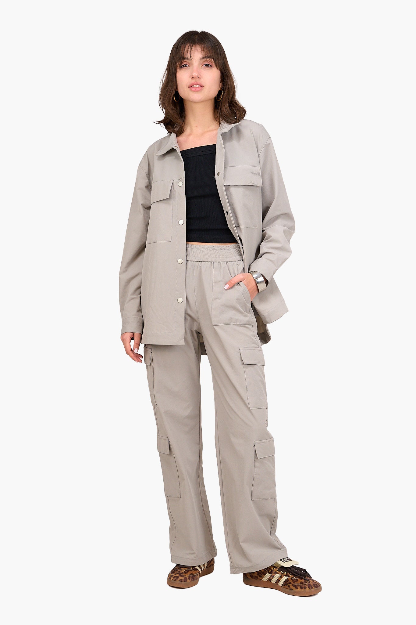 Waterproof Oversized Lounge Shirt