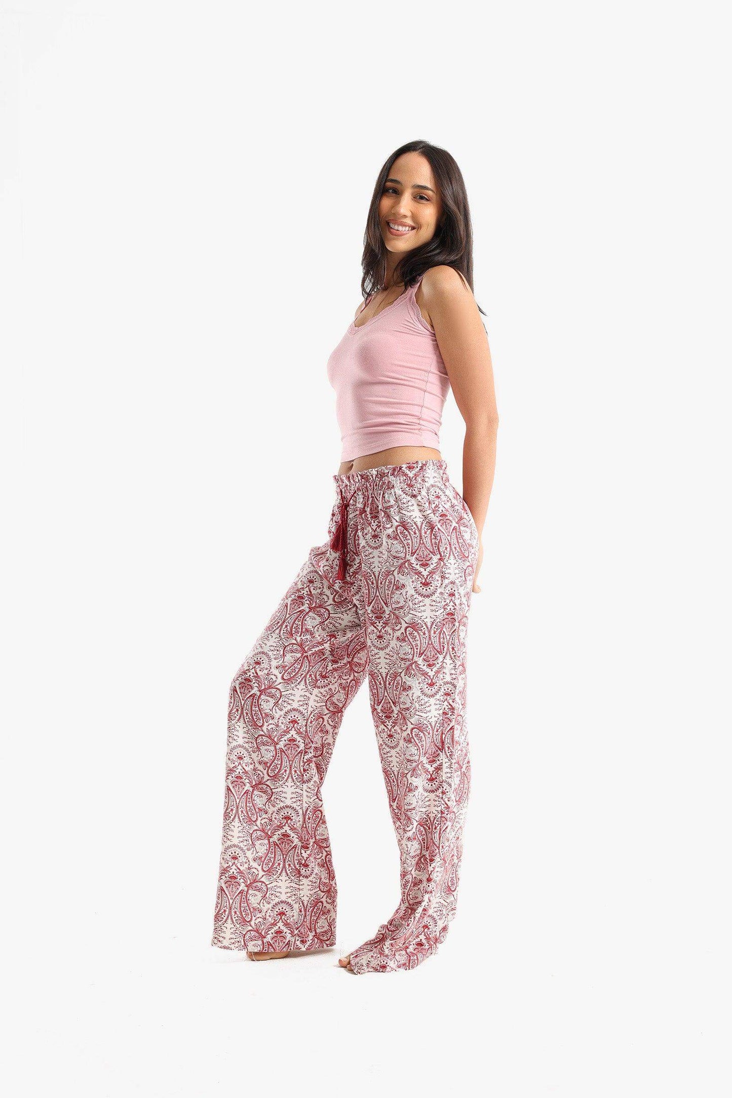 Wide Leg Pyjama Pants - Carina - ??’????????√É∆ñ??√ɬØ√Ǭø√ǬΩ√É∆ÿ??Æ’?√É∆ÿ????