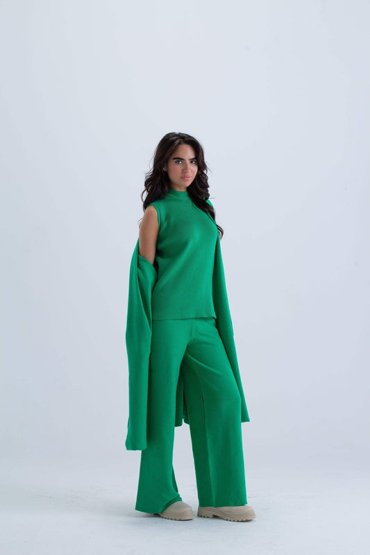 بنطال صالة من الصوف العادي