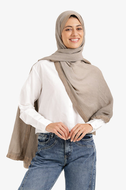 وشاح ساتان سادة من بليس