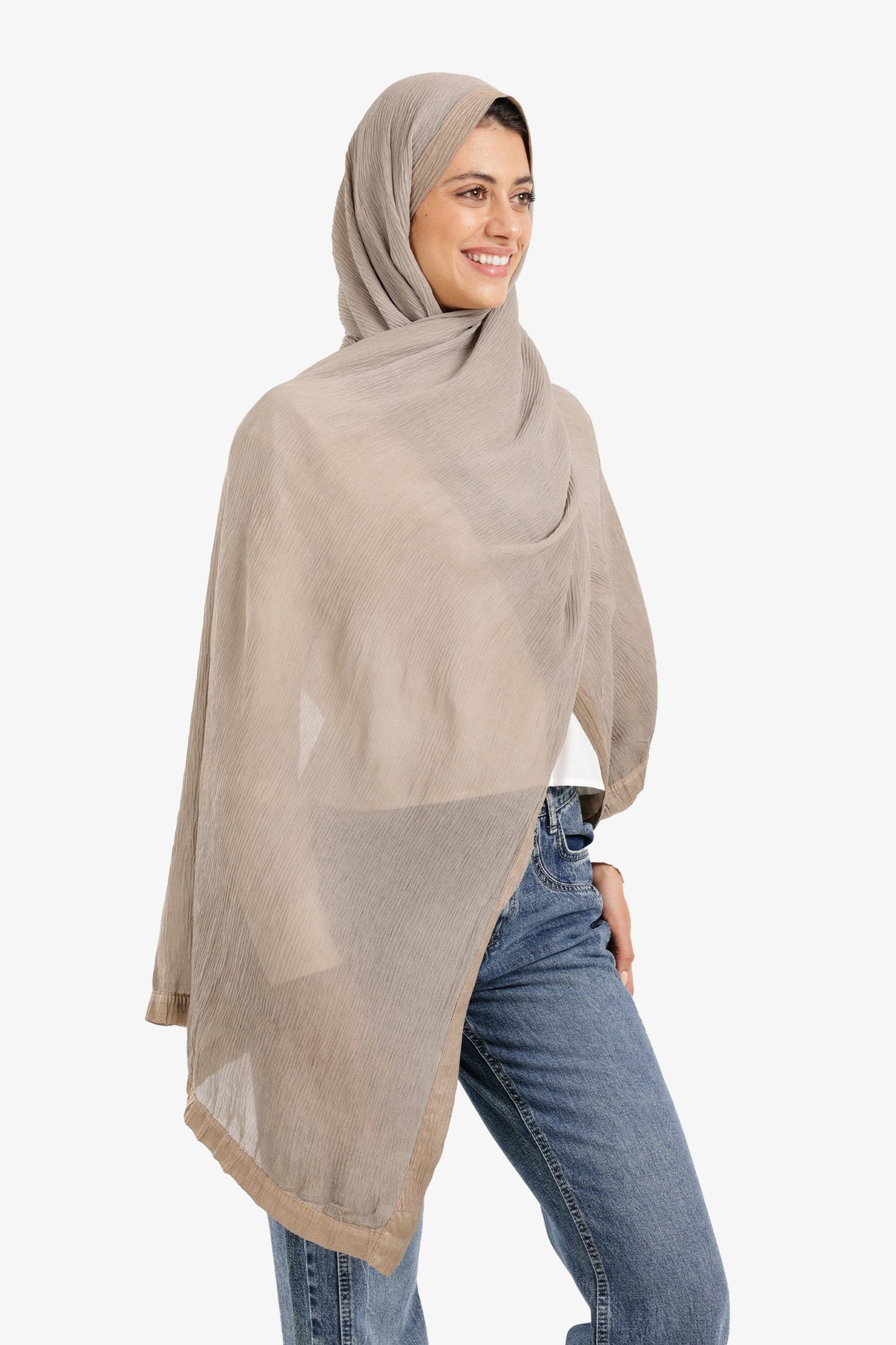 وشاح ساتان سادة من بليس