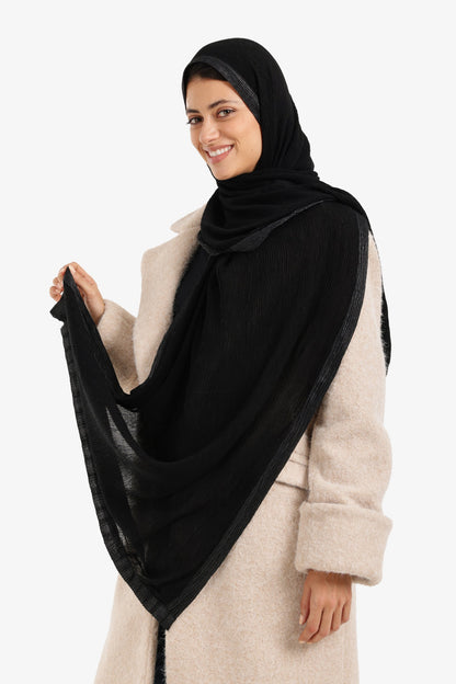 وشاح ساتان سادة من بليس