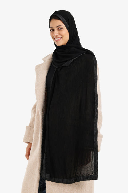 وشاح ساتان سادة من بليس