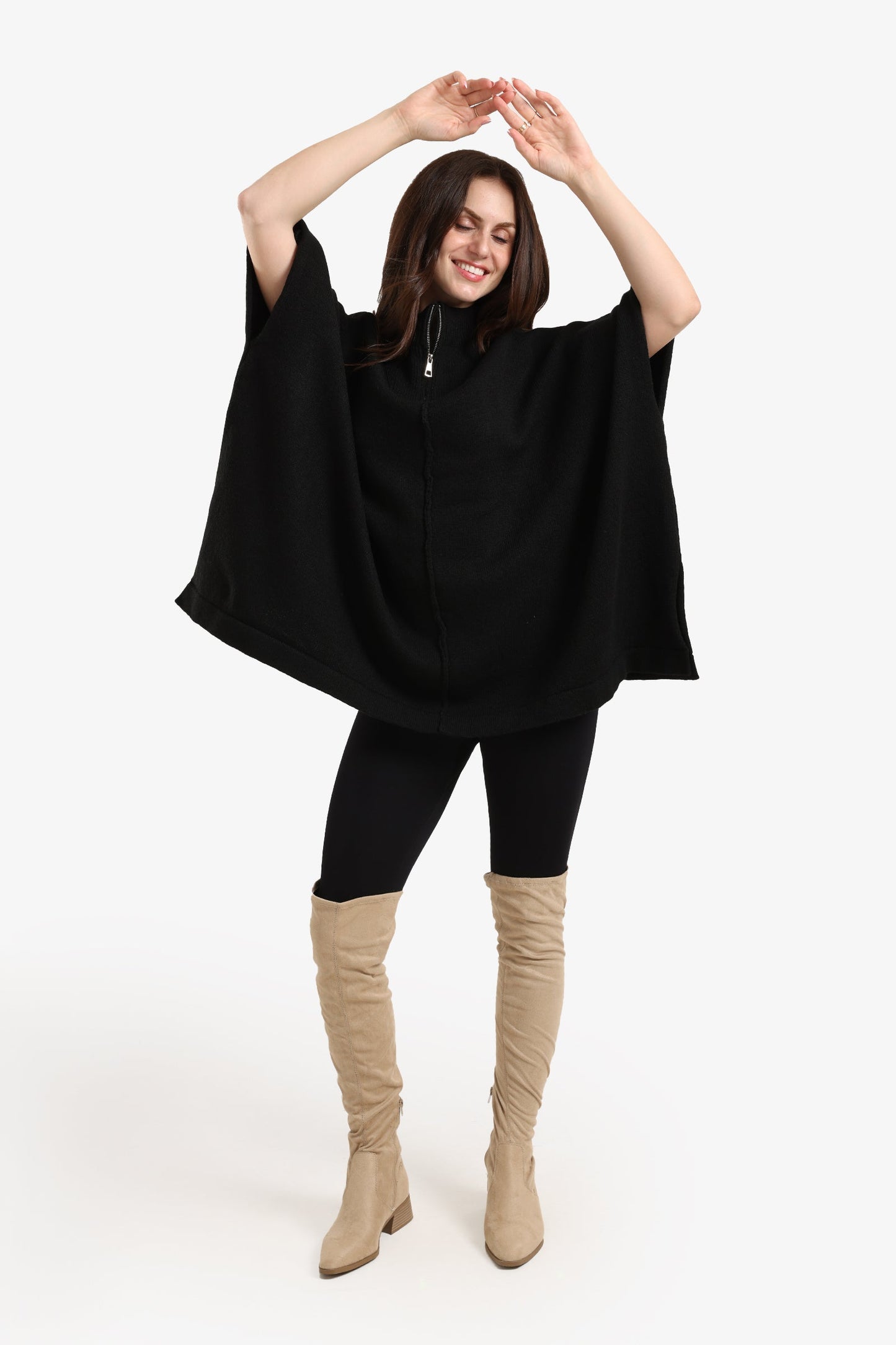 Oversized Poncho Sweater