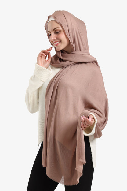 Ribbed Rectangular Scarf