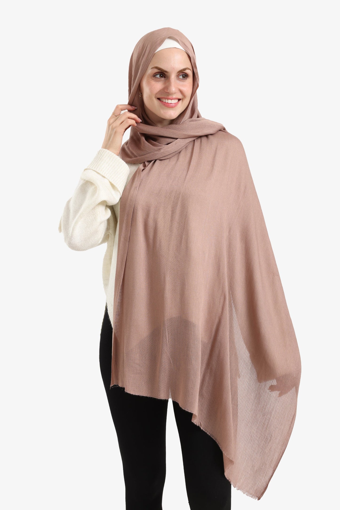 Ribbed Rectangular Scarf