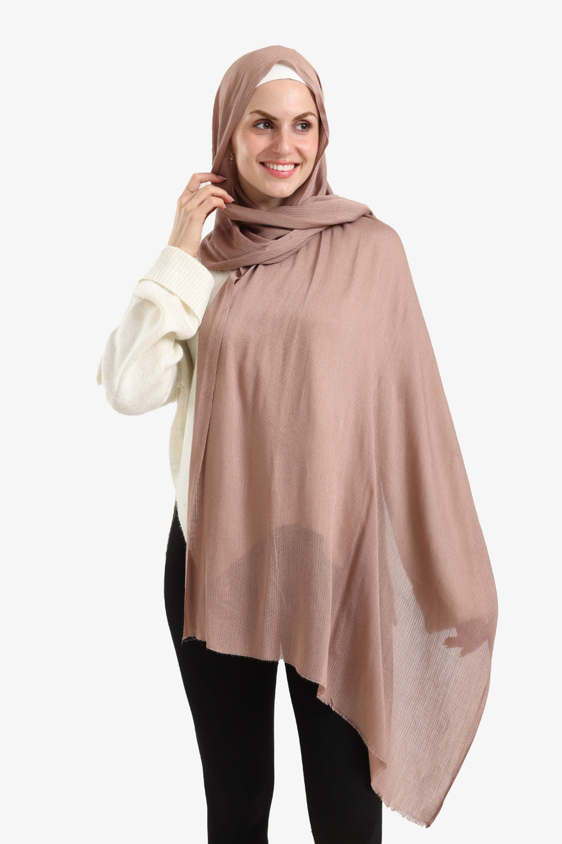 Ribbed Rectangular Scarf