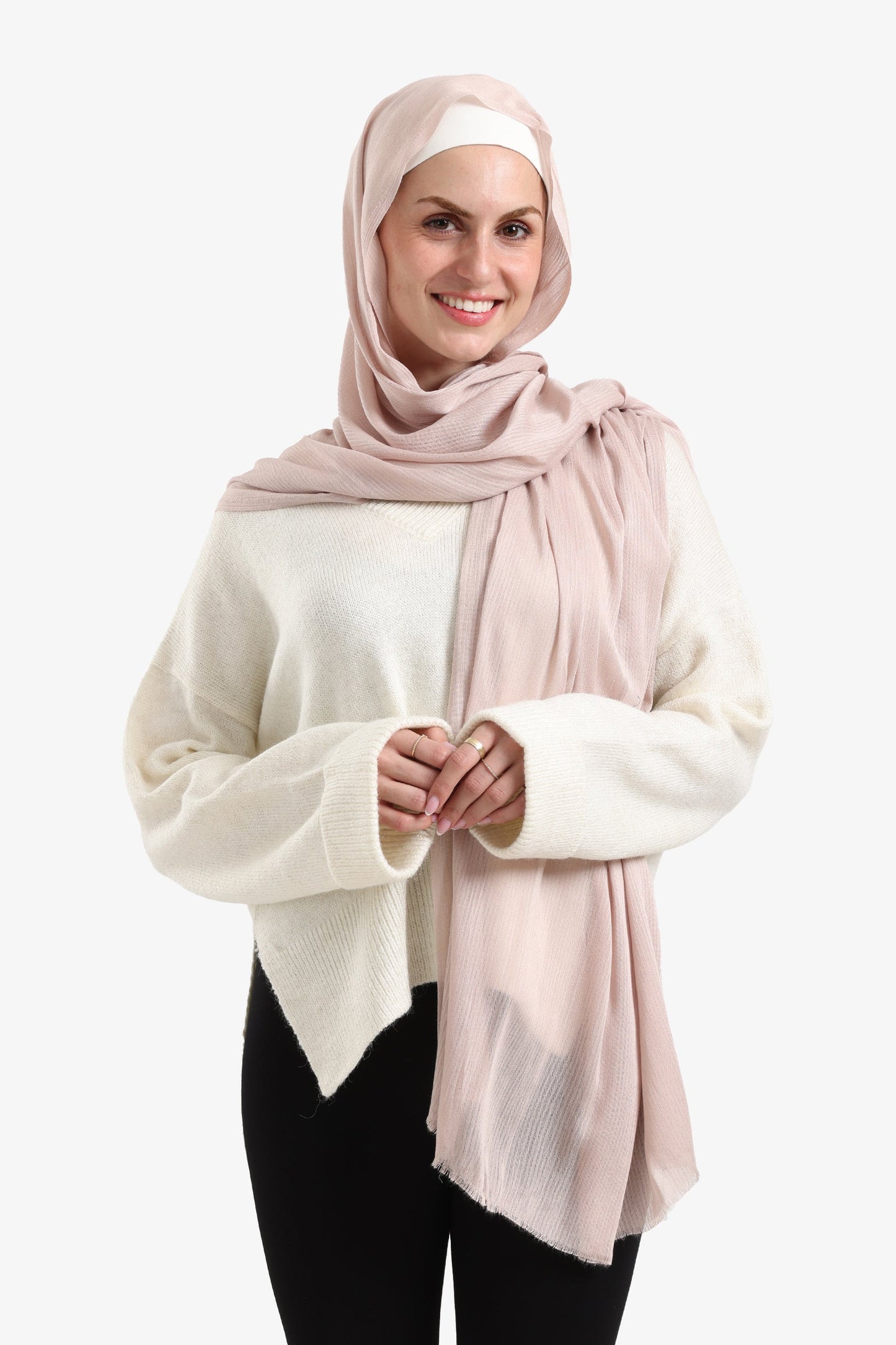 Ribbed Rectangular Scarf