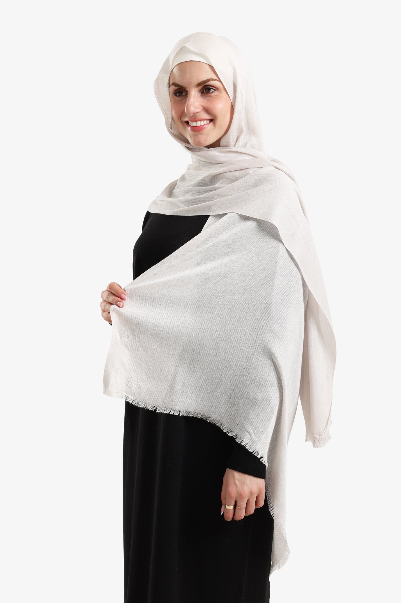 Ribbed Rectangular Scarf