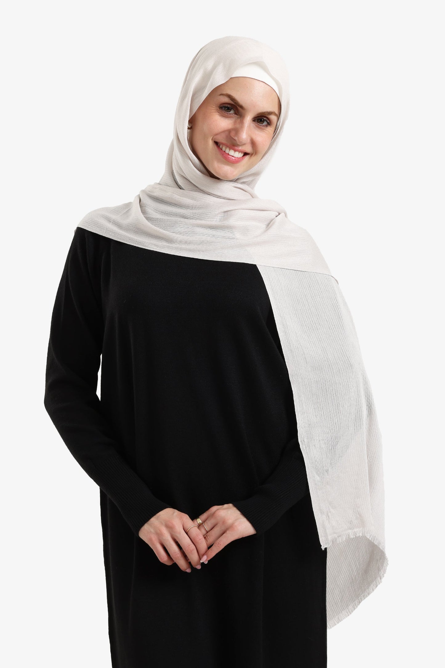 Ribbed Rectangular Scarf